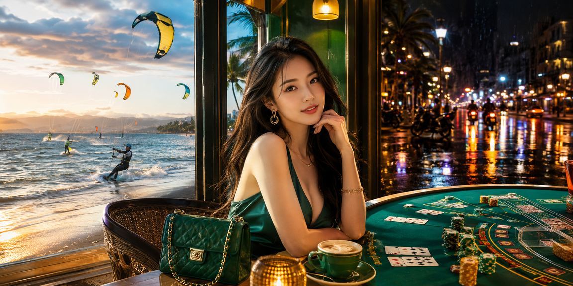 Người dùng chơi Baccarat trực tuyến tại Mũi Né bên tách cà phê chiều